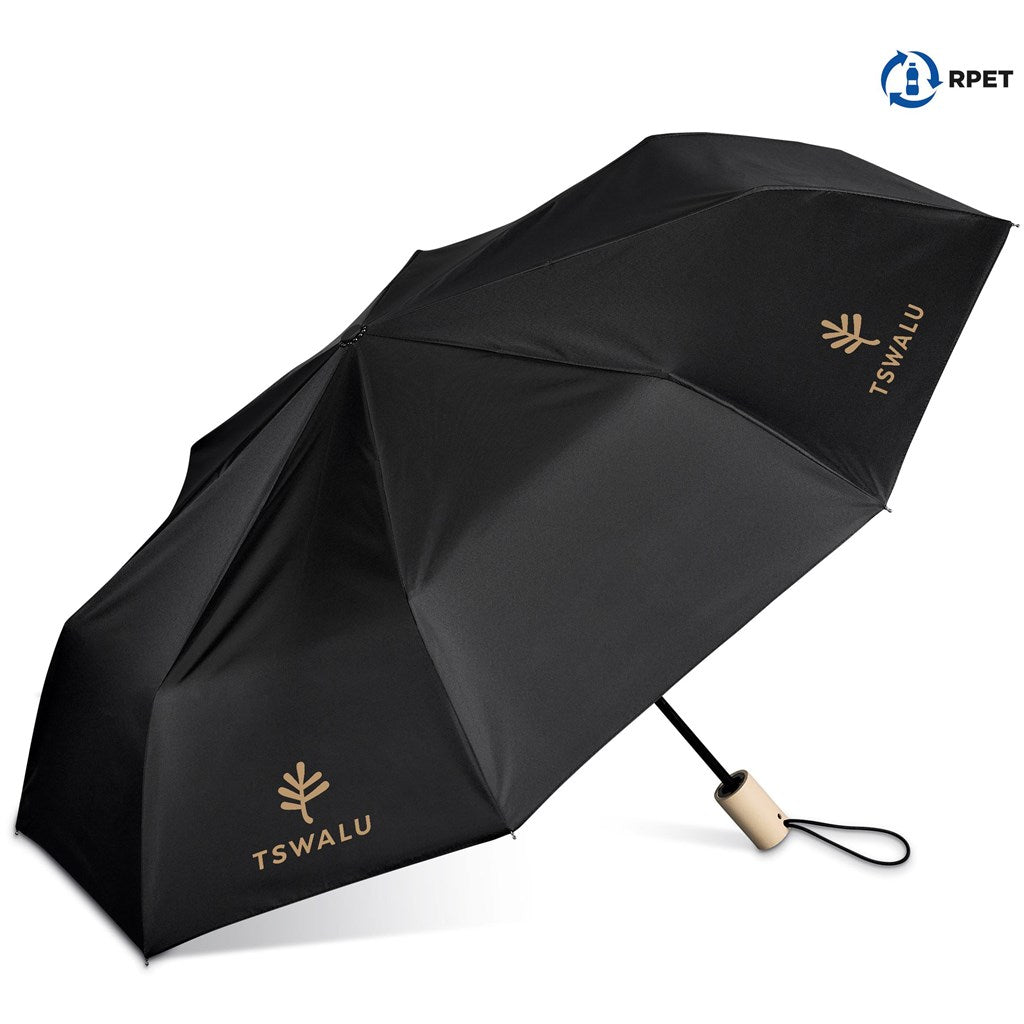 Okiyo Ameno Recycled PET Auto-Open Compact Umbrella-3