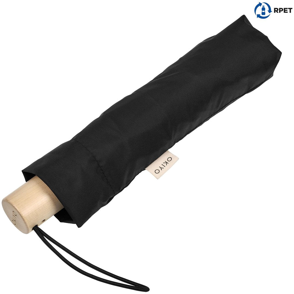 Okiyo Ameno Recycled PET Auto-Open Compact Umbrella-5