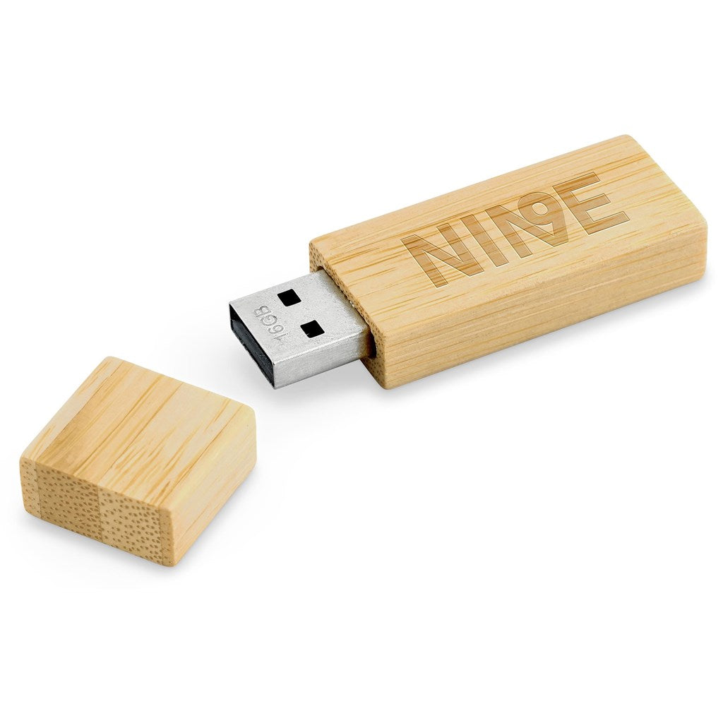 Okiyo Komorebi Bamboo Flash Drive - 16GB-4