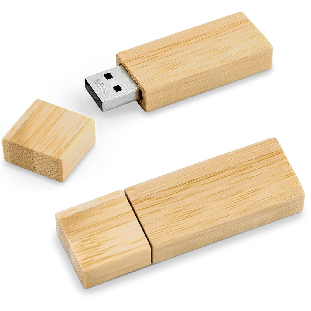 Okiyo Komorebi Bamboo Flash Drive - 16GB-12