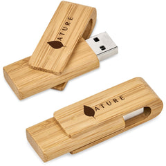 Okiyo Bakemono Bamboo Flash Drive - 32GB-10