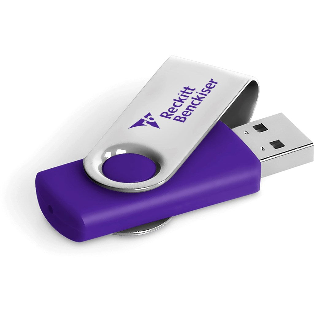 Axis Glint Flash Drive - 8GB - Purple-0