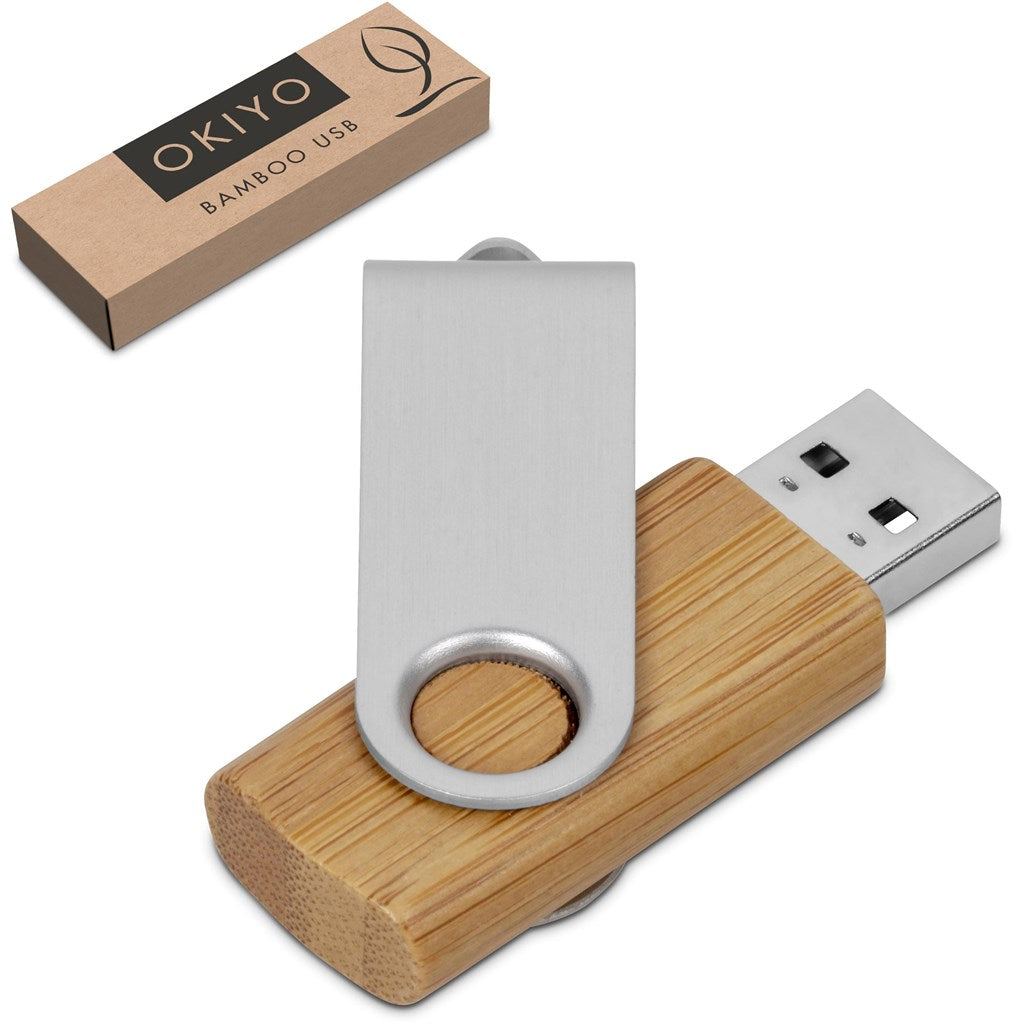 Okiyo Shimasu Bamboo Flash Drive - 8GB-4