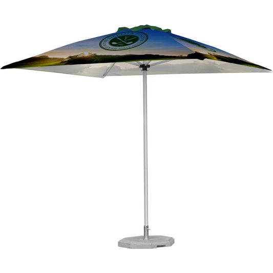 Fade Resistant Parasol Single Pole 3m x 3m-0