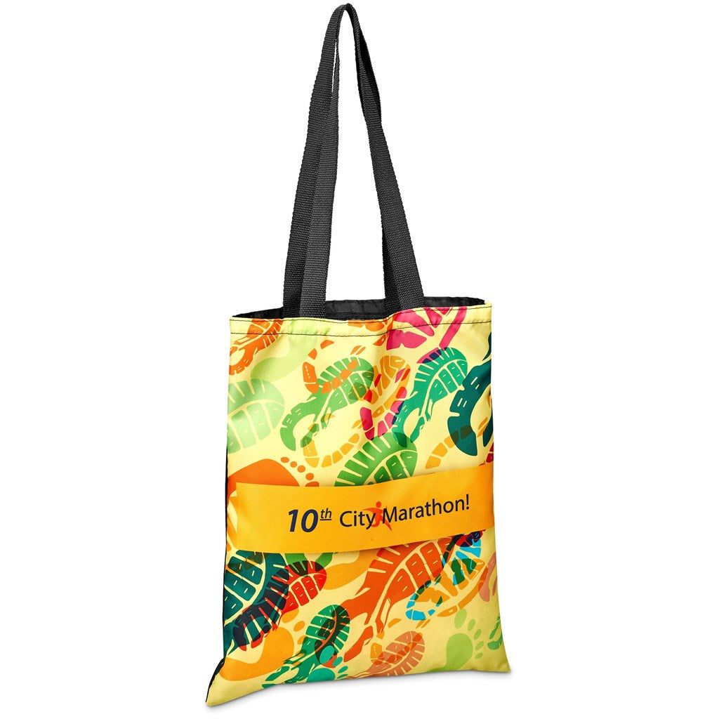 Pre-Printed Sample Hoppla Mall Shopper With Front Panel-0