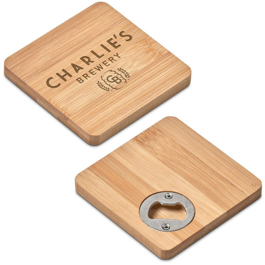 Altitude Drifter Bamboo Bottle Opener Coaster-0