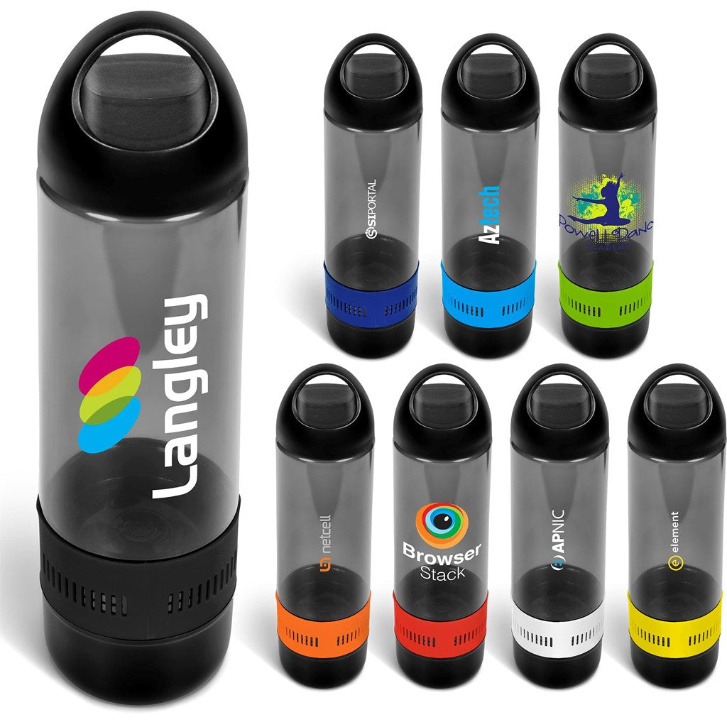 Bandit Plastic Water Bottle & Bluetooth Speaker - 500ml-0