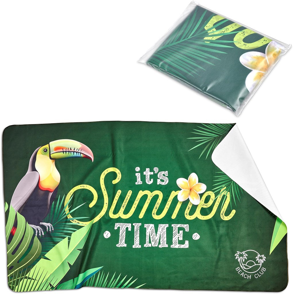 Pre-Printed Sample Hoppla Hula Beach Towel - Single Sided-0