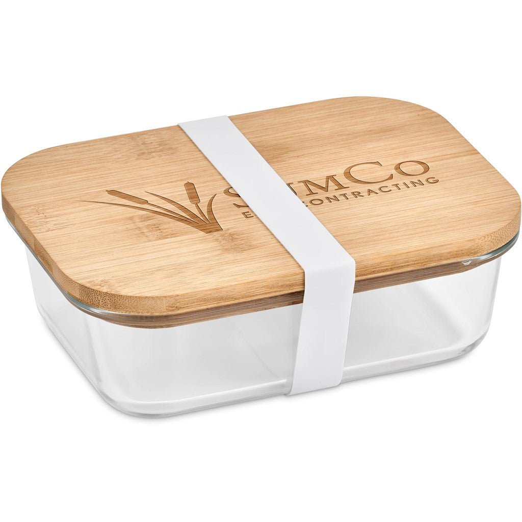 Okiyo Moshi Glass & Bamboo Lunch Box-0