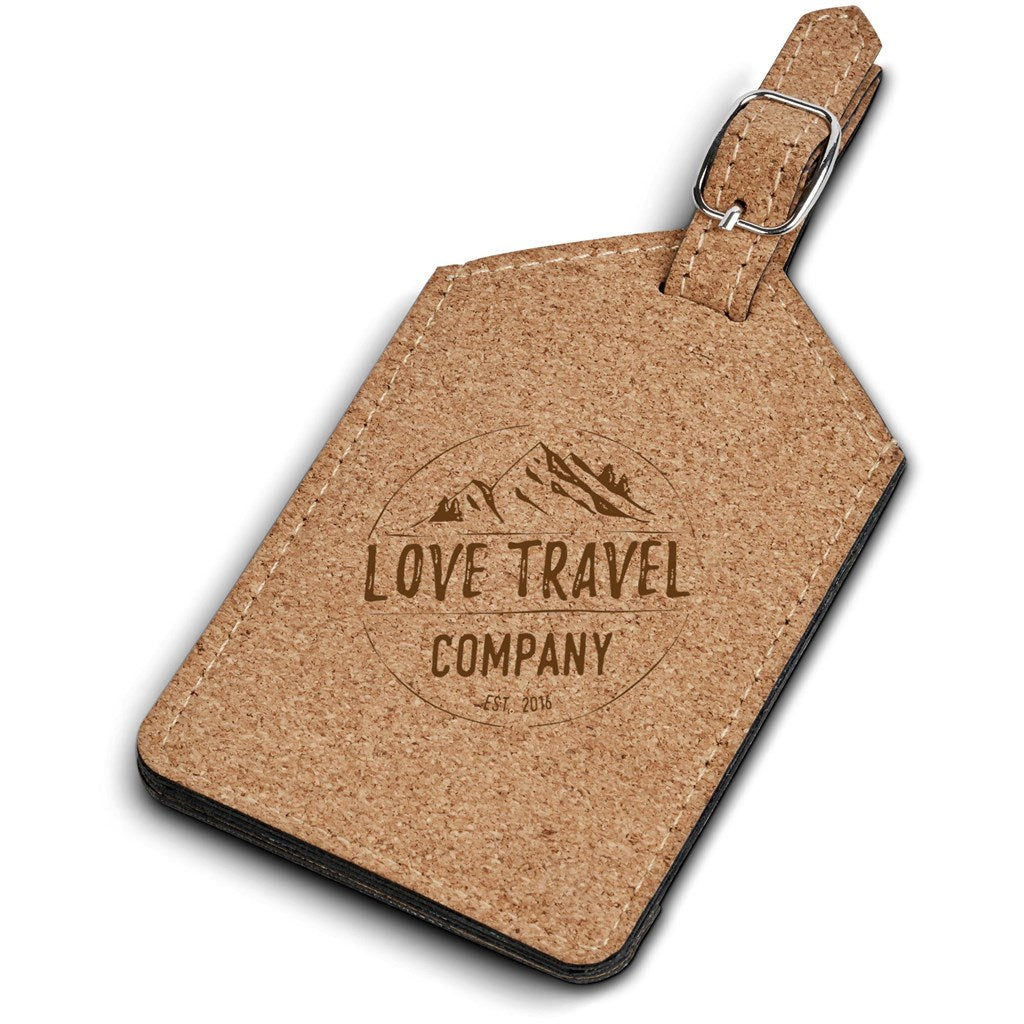 Okiyo Bouken Cork Luggage Tag-0