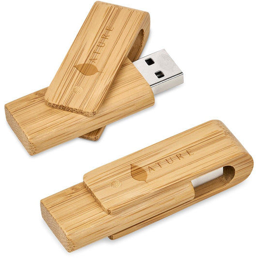 Okiyo Bakemono Bamboo Flash Drive - 32GB-0