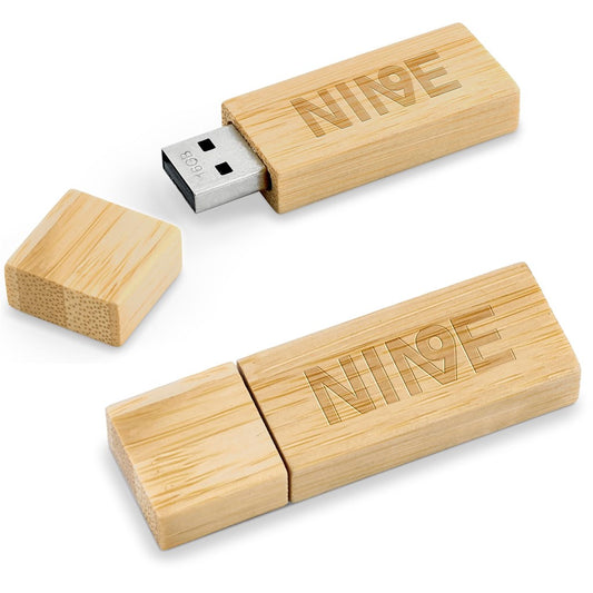 Okiyo Komorebi Bamboo Flash Drive - 16GB-0