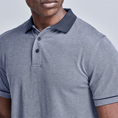 Mens Verge Golf Shirt - Blue-1