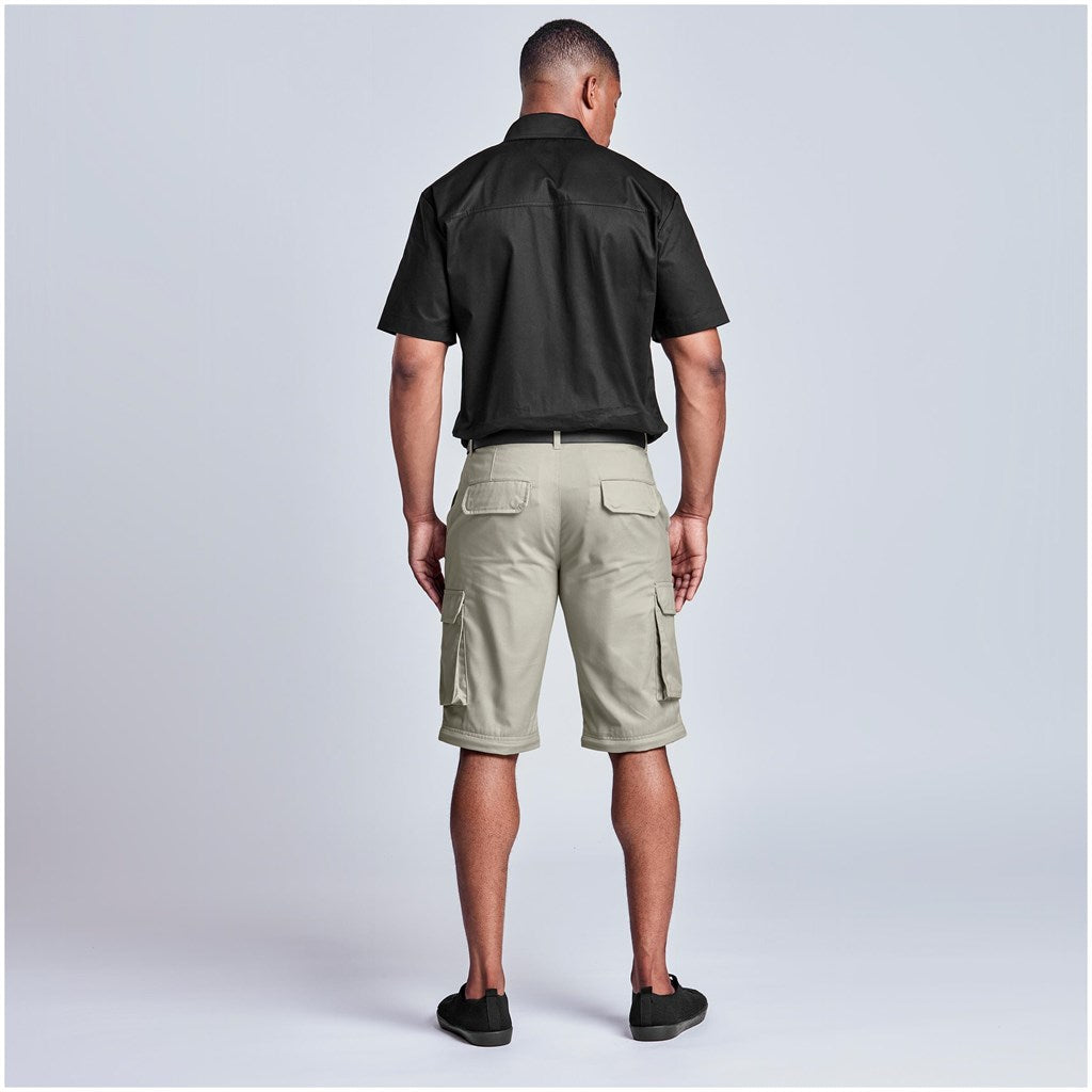 Mens Cargo Zip Off Pants-30