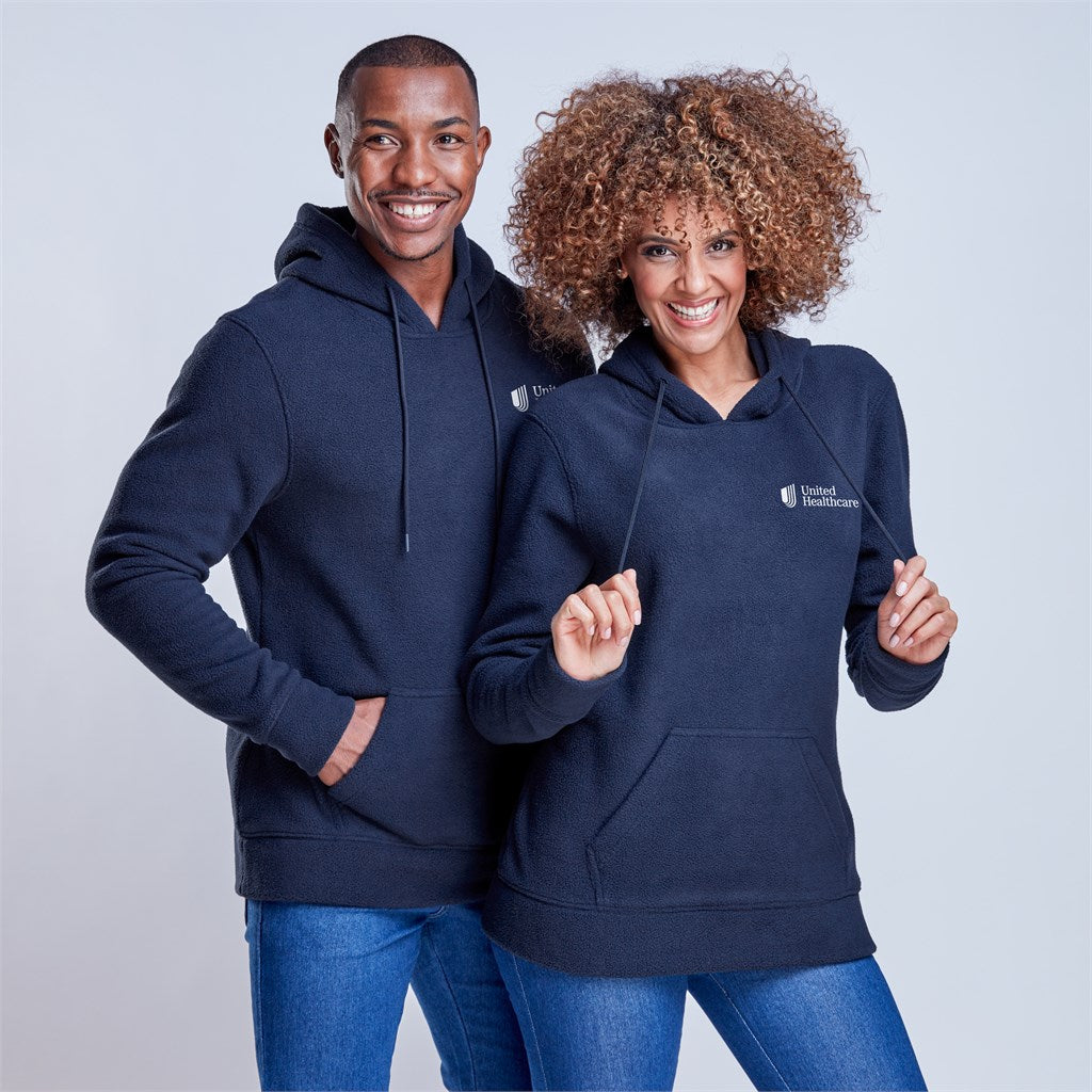 Ladies Dawson Polar Fleece Hooded Sweater-3