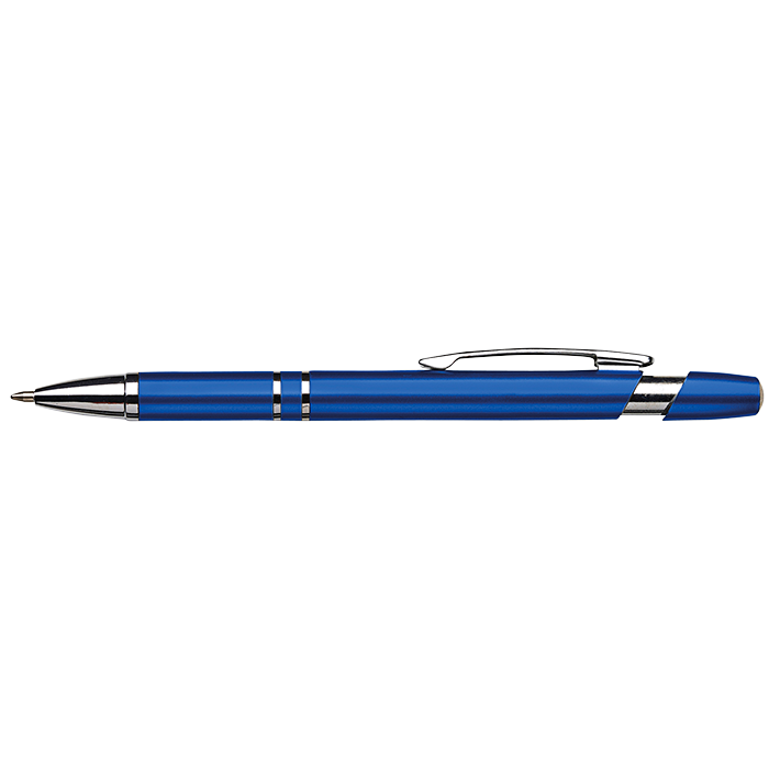 Dual Ring Metallic Ballpoint Pen-0