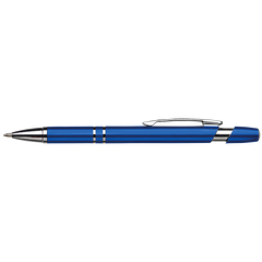 Dual Ring Metallic Ballpoint Pen-0